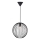 Nordlux - Hanglamp met kabel BERONI 1xE27/60W/230V zwart