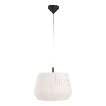 Nordlux - Hanglamp met kabel DICTE 1xE27/60W/230V Ø 40 cm wit