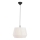 Nordlux - Hanglamp met kabel DICTE 1xE27/60W/230V Ø 40 cm wit
