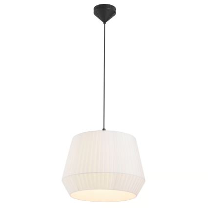 Nordlux - Hanglamp met kabel DICTE 1xE27/60W/230V Ø 40 cm wit