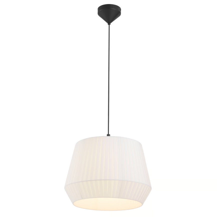 Nordlux - Hanglamp met kabel DICTE 1xE27/60W/230V Ø 40 cm wit