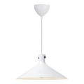 Nordlux - Hanglamp met kabel DORINA 1xE27/60W/230V wit