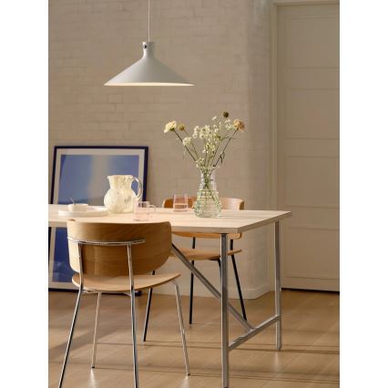 Nordlux - Hanglamp met kabel DORINA 1xE27/60W/230V wit