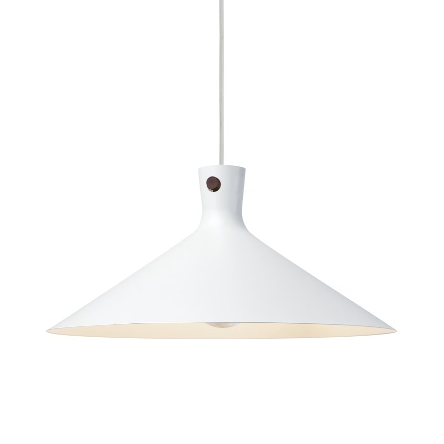 Nordlux - Hanglamp met kabel DORINA 1xE27/60W/230V wit