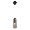 Nordlux - Hanglamp met kabel MIELLA 1xE27/25W/230V rookglas