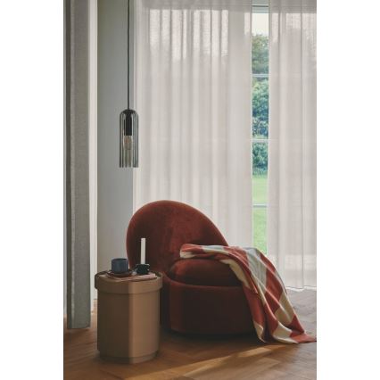 Nordlux - Hanglamp met kabel MIELLA 1xE27/25W/230V rookglas