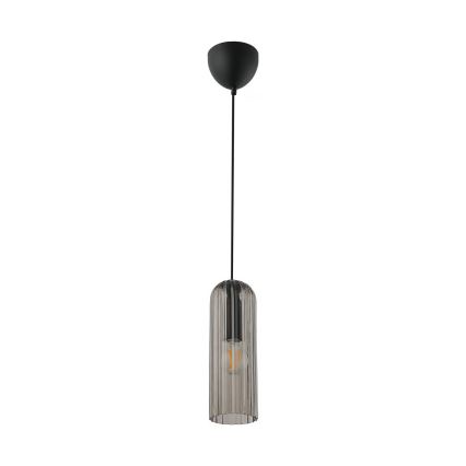 Nordlux - Hanglamp met kabel MIELLA 1xE27/25W/230V rookglas