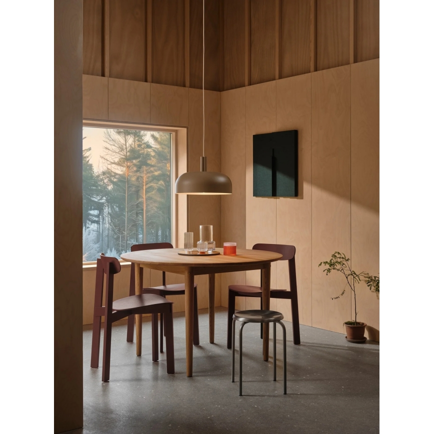 Nordlux - Hanglamp met kabel SANDRO 1xE27/15W/230V Ø 40 cm bruin