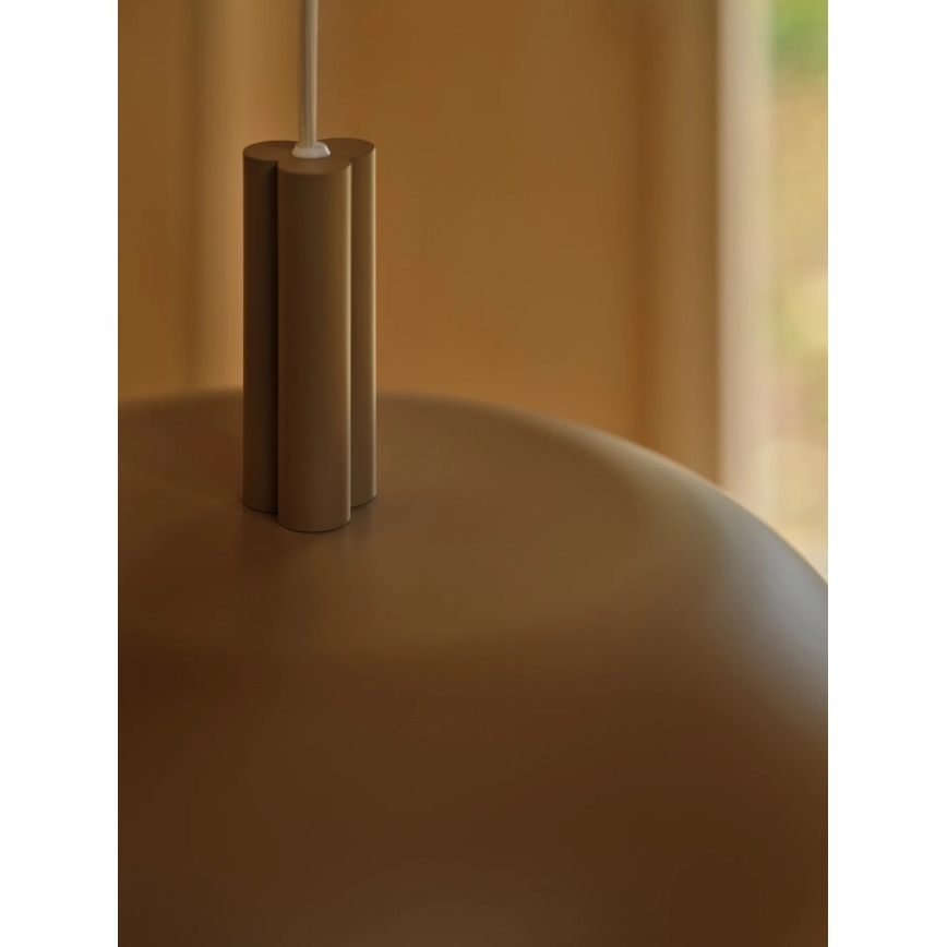Nordlux - Hanglamp met kabel SANDRO 1xE27/15W/230V Ø 40 cm bruin
