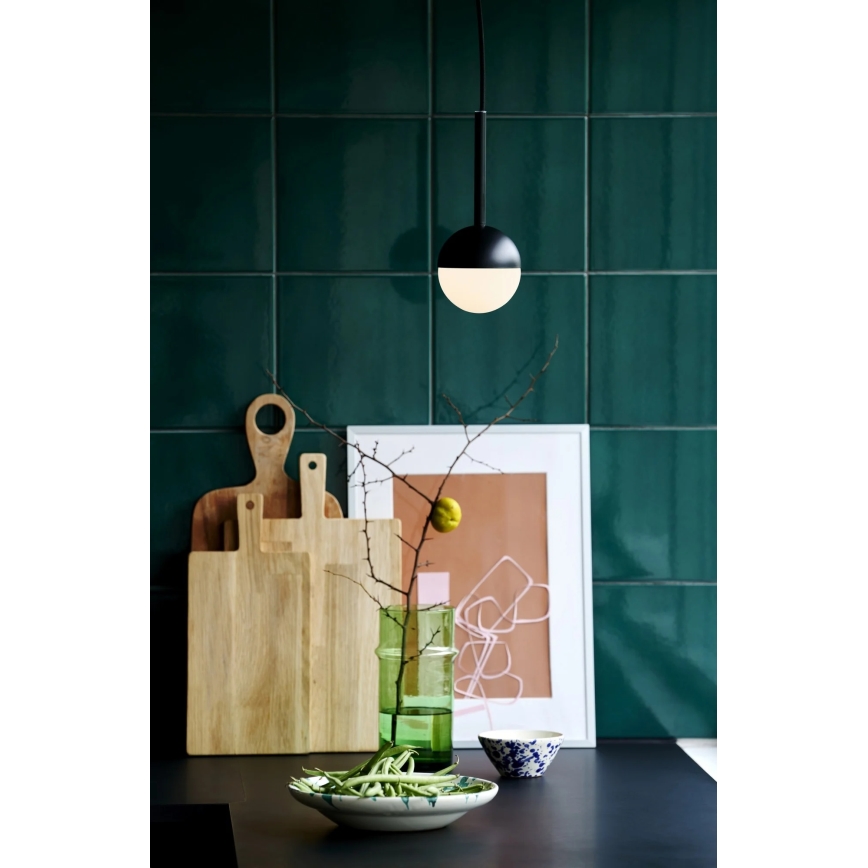 Nordlux - Hanglamp met snoer CONTINA 1xG9/5W/230V zwart