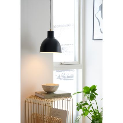 Nordlux - Hanglamp met snoer POP 1xE27/40W/230V zwart