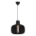 Nordlux - HAZO hanglamp aan kabel, 1x E27/60W/230V, zwart