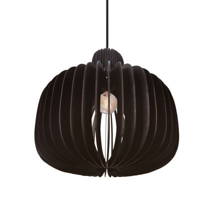 Nordlux - HAZO hanglamp aan kabel, 1x E27/60W/230V, zwart
