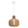 Nordlux - HAZO hanglamp met snoer 1xE27/60W/230V beige