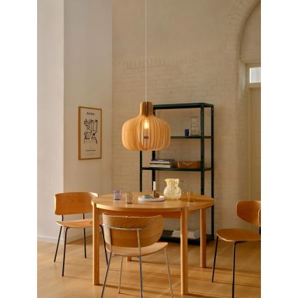 Nordlux - HAZO hanglamp met snoer 1xE27/60W/230V beige
