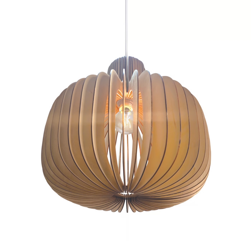 Nordlux - HAZO hanglamp met snoer 1xE27/60W/230V beige