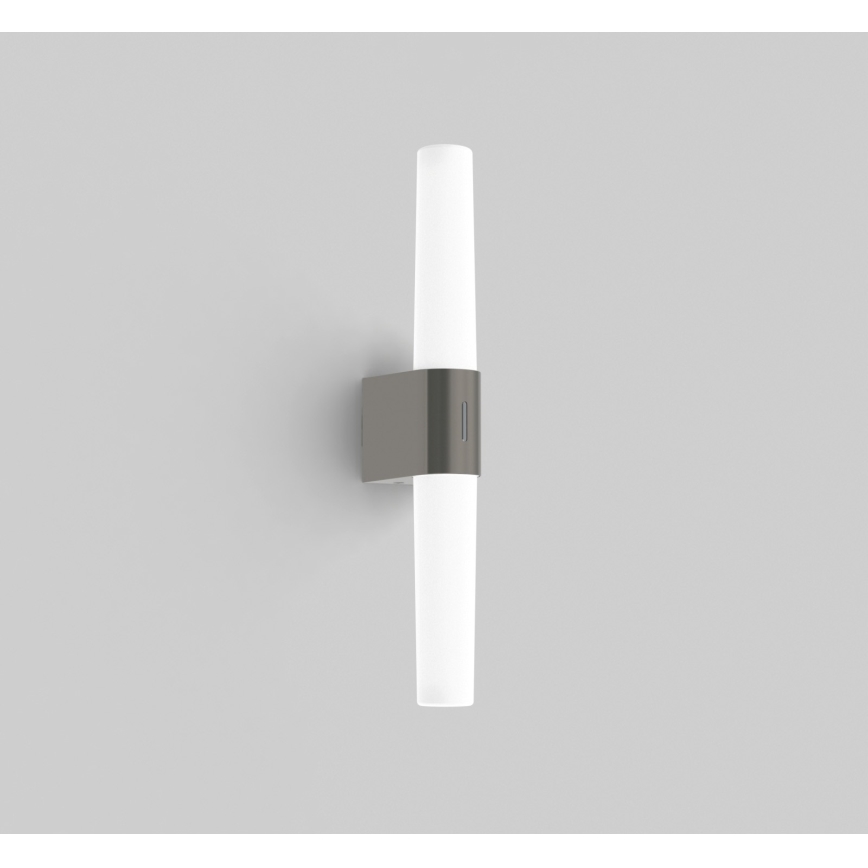 Nordlux - LED dimbare badkamerspiegelverlichting HELVA LED/9,5W/230V IP44 3000/4000K CRI 90 mat chroom