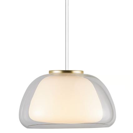 Nordlux - JELLY hanglamp aan kabel 1xE27/40W/230V wit/helder