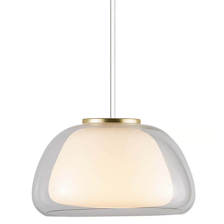 Nordlux - JELLY hanglamp aan kabel 1xE27/40W/230V wit/helder