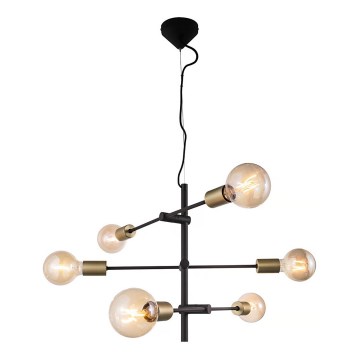 Nordlux - Kroonluchter aan kabel JOSEFINE 6xE27/25W/230V