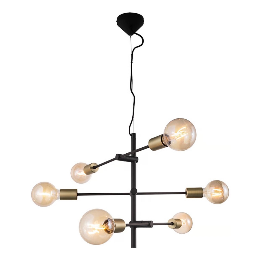 Nordlux - Kroonluchter aan kabel JOSEFINE 6xE27/25W/230V