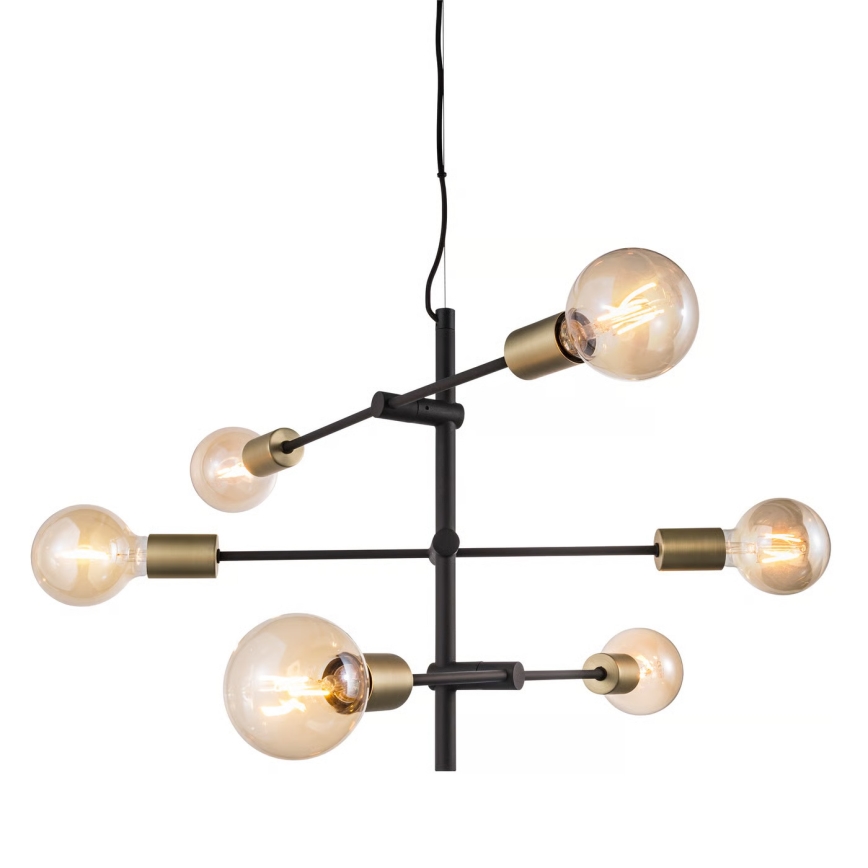Nordlux - Kroonluchter aan kabel JOSEFINE 6xE27/25W/230V