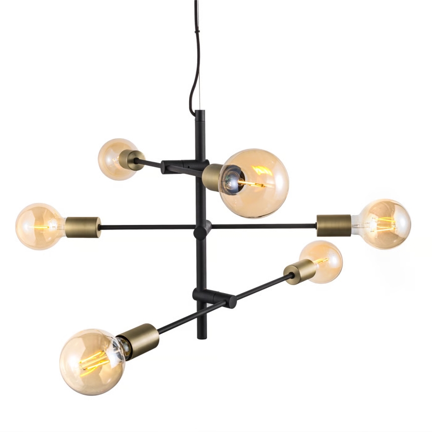 Nordlux - Kroonluchter aan kabel JOSEFINE 6xE27/25W/230V