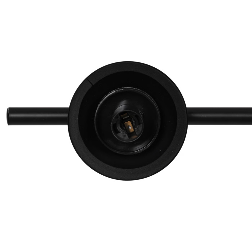 Nordlux - Kroonluchter aan kabel LILLY 5xE14/10W/230V zwart