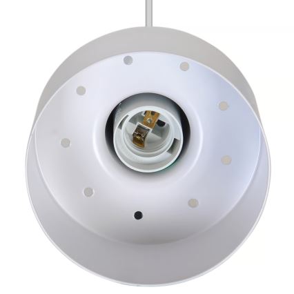Nordlux - Kroonluchter MATIS 1xE27/40W/230V wit