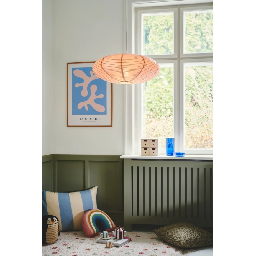 Nordlux - Lampenkap voor kroonluchter VILLO E27 Ø 60 cm roze