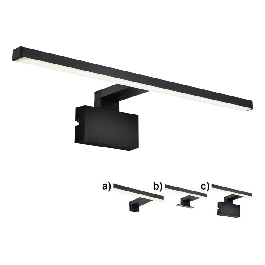 Nordlux - LED Badkamer spiegelverlichting MARLEE LED/8,9W/230V IP44 4000K 50 cm zwart