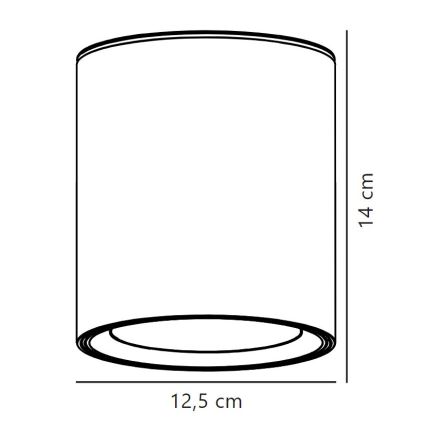 Nordlux - LED-dimbare badkamerspot LANDON LED/6,5W/230V IP44 wit