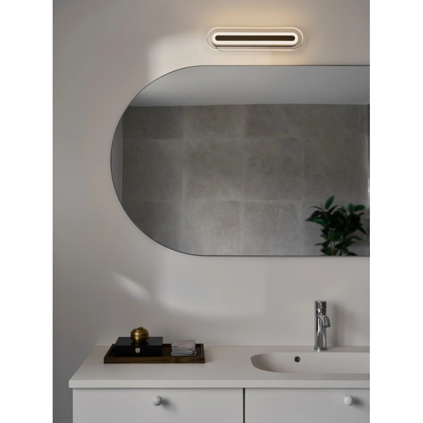 Nordlux - LED-wandlamp voor de badkamer CAVARA LED/11W/230V 3000/4000K IP44 zwart