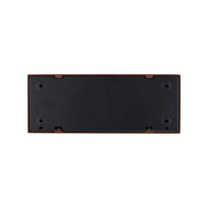 Nordlux - LED zonnelamp met sensor MARCELLIO LED/5W/5V IP54 2200 mAh bruin