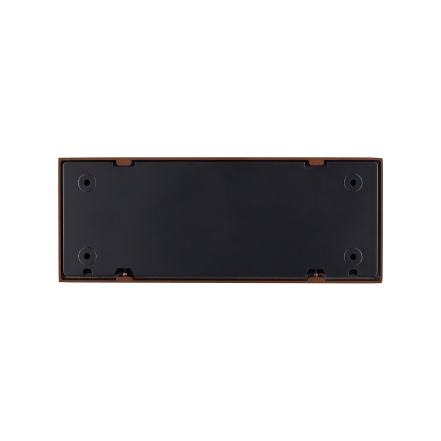 Nordlux - LED zonnelamp met sensor MARCELLIO LED/5W/5V IP54 2200 mAh bruin