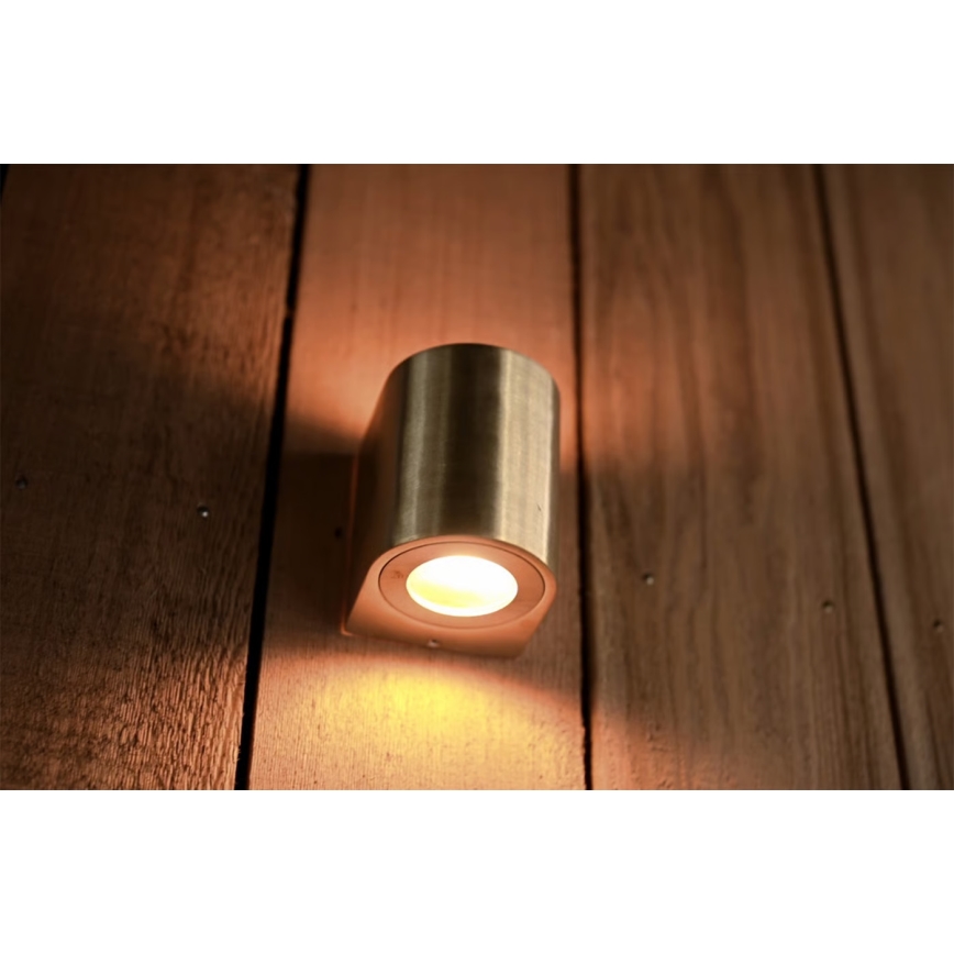 Nordlux - LED buitenwandlamp CANTO 2xLED/5,5W/230V IP44 goud