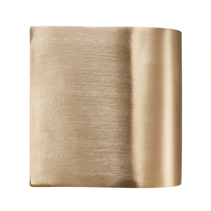 Nordlux - LED buitenwandlamp CANTO 2xLED/5,5W/230V IP44 goud