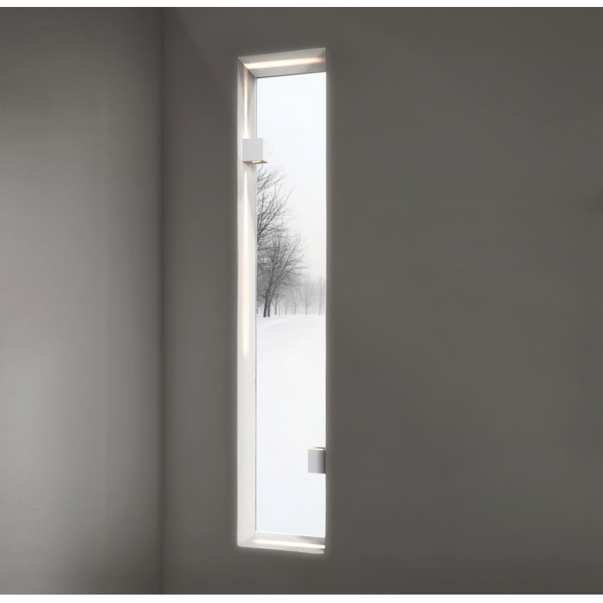 Nordlux - LED buitenwandlamp CANTO 2xLED/6W/230V IP44 wit