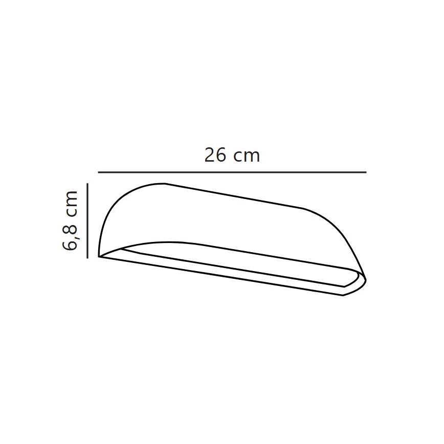 Nordlux - LED buitenwandlamp FRONT LED/9,5W/230V IP44