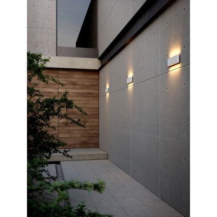 Nordlux - LED buitenwandlamp KINVER LED/10W/230V IP54 wit
