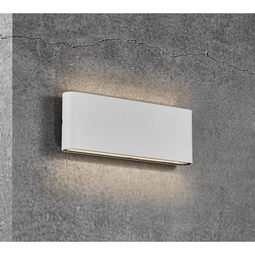 Nordlux - LED buitenwandlamp KINVER LED/10W/230V IP54 wit