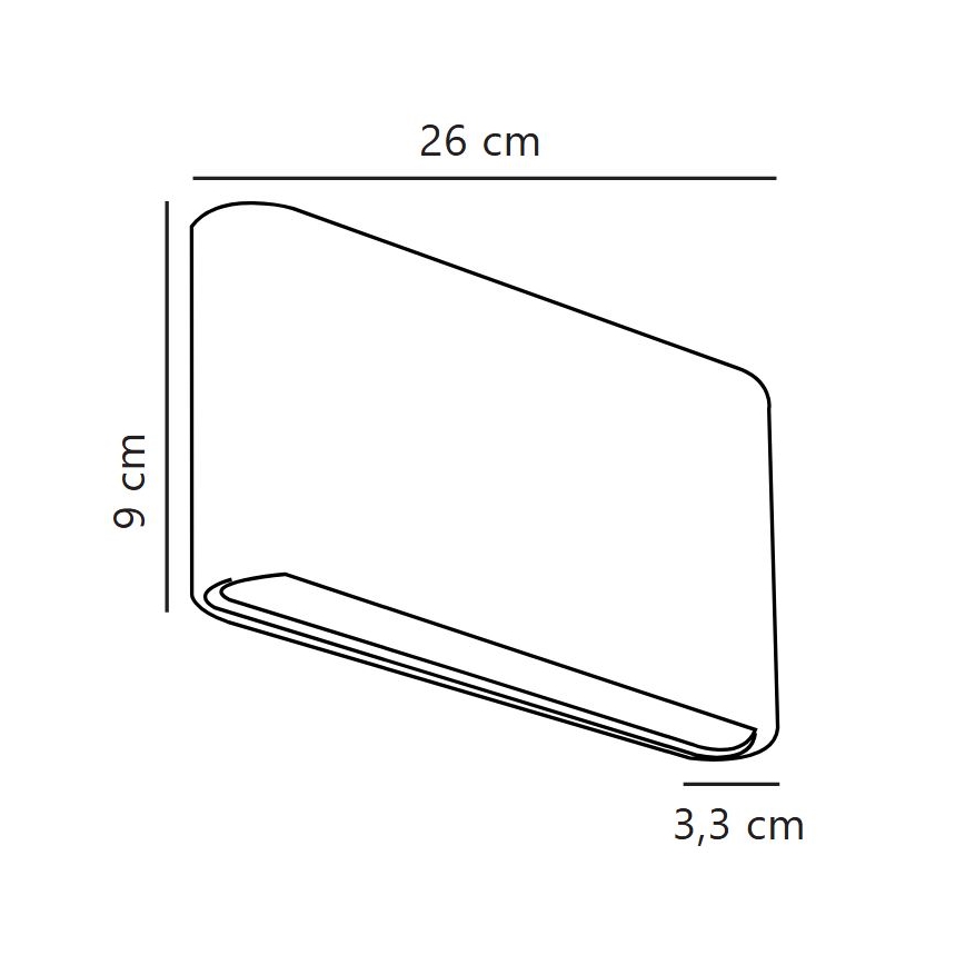 Nordlux - LED buitenwandlamp KINVER LED/10W/230V IP54 wit
