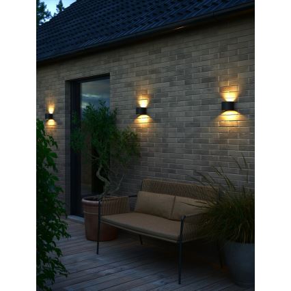 Nordlux - LED buitenwandlamp MILDA LED/4,9W/230V IP44 zwart