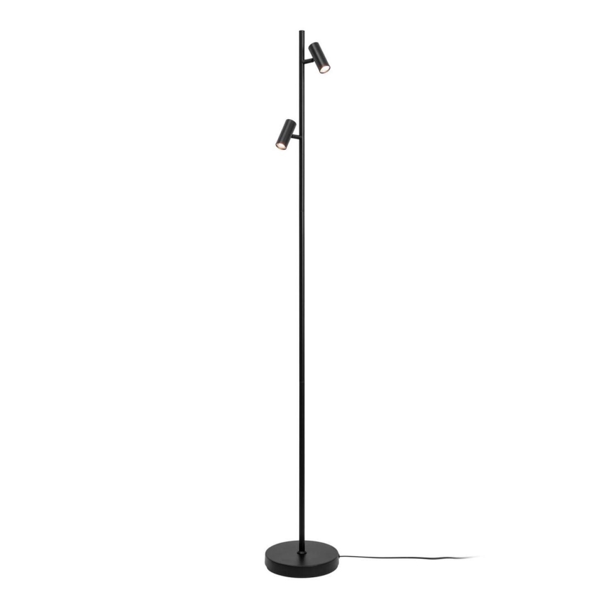 Nordlux - LED Dimbaar aanraken Staande lamp OMARI 2xLED/3,2W/230V zwart