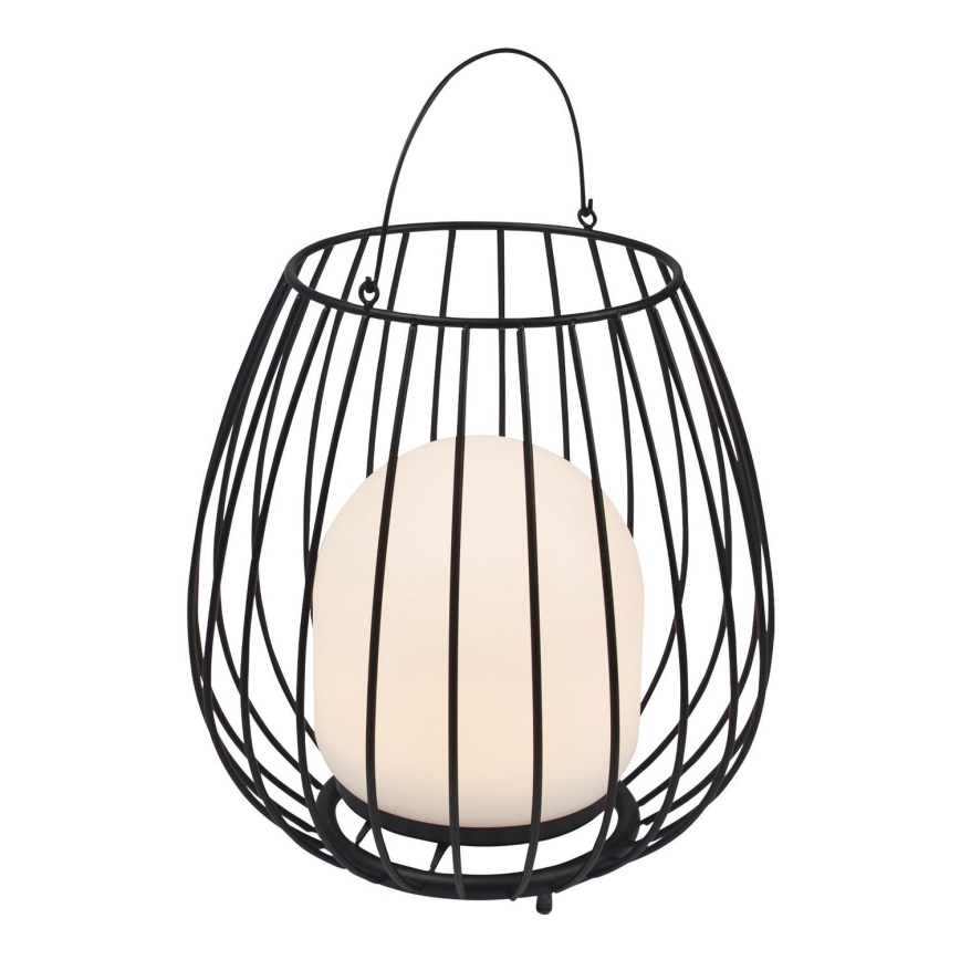 Nordlux - LED Dimbaar buitenshuis draagbaar lamp JIM TO-GO LED/3W/3,7V IP54 5000 mAh zwart