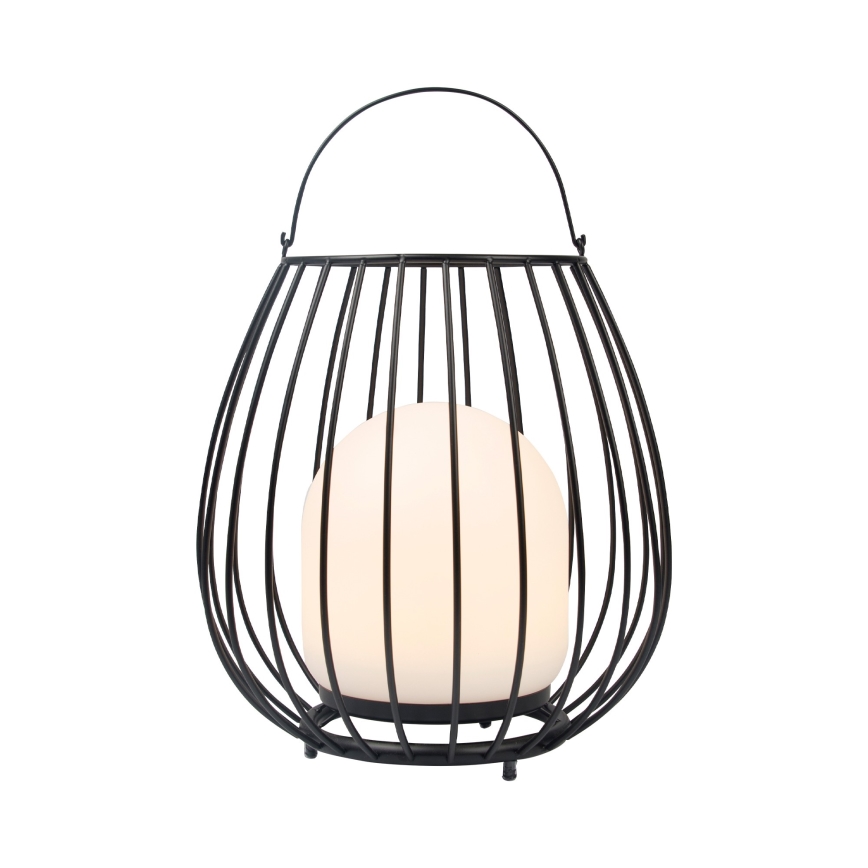 Nordlux - LED Dimbaar buitenshuis draagbaar lamp JIM TO-GO LED/3W/3,7V IP54 5000 mAh zwart