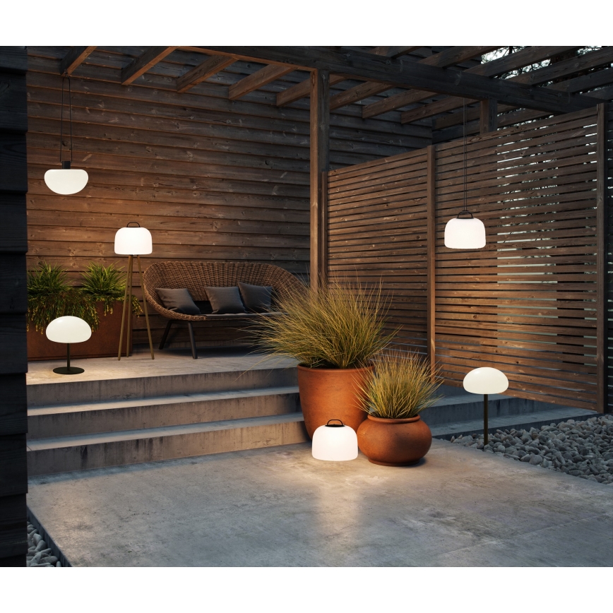Nordlux - LED Dimbaar buitenshuis draagbaar lamp KETTLE TO-GO LED/4,8W/3,7V 2x2200 mAh IP65