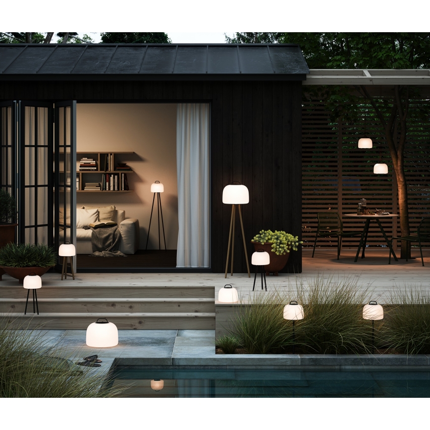 Nordlux - LED Dimbaar buitenshuis draagbaar lamp KETTLE TO-GO LED/4,8W/3,7V 2x2200 mAh IP65