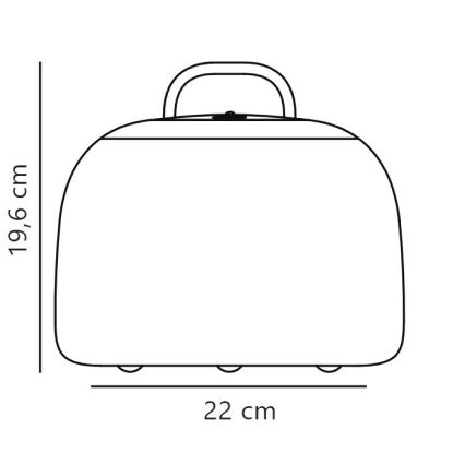 Nordlux - LED Dimbaar buitenshuis draagbaar lamp KETTLE TO-GO LED/4,8W/3,7V 2x2200 mAh IP65