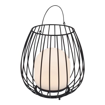 Nordlux - LED Dimbaar Draagbaar Buitenlamp JIM TO-GO LED/3W/3,7V IP54 5000 mAh zwart